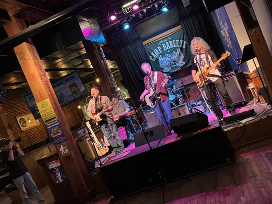 Mac Bartine with Rich Adlin, Neil Coleman, Forrest Wallace and Andy Stewart