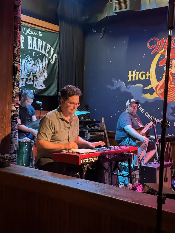 Brian Wooten with Forrest Wallace and Neil Coleman