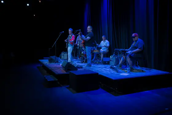 Brian Wooten with Mac Bartine, Forrest Wentzel, Rich Adlin and Josh Buchanan